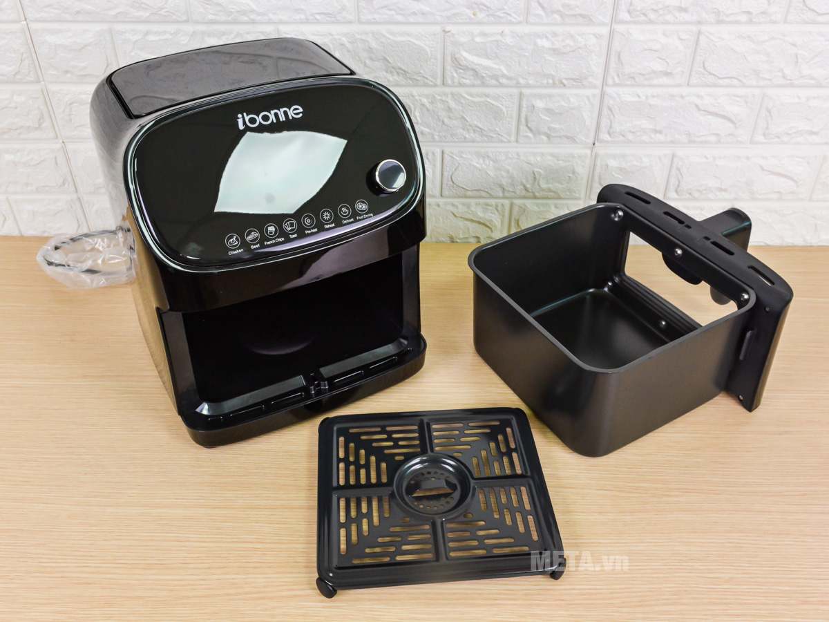 Nồi chiên không dầu điện tử Ibonne IB-34 5.5 lít