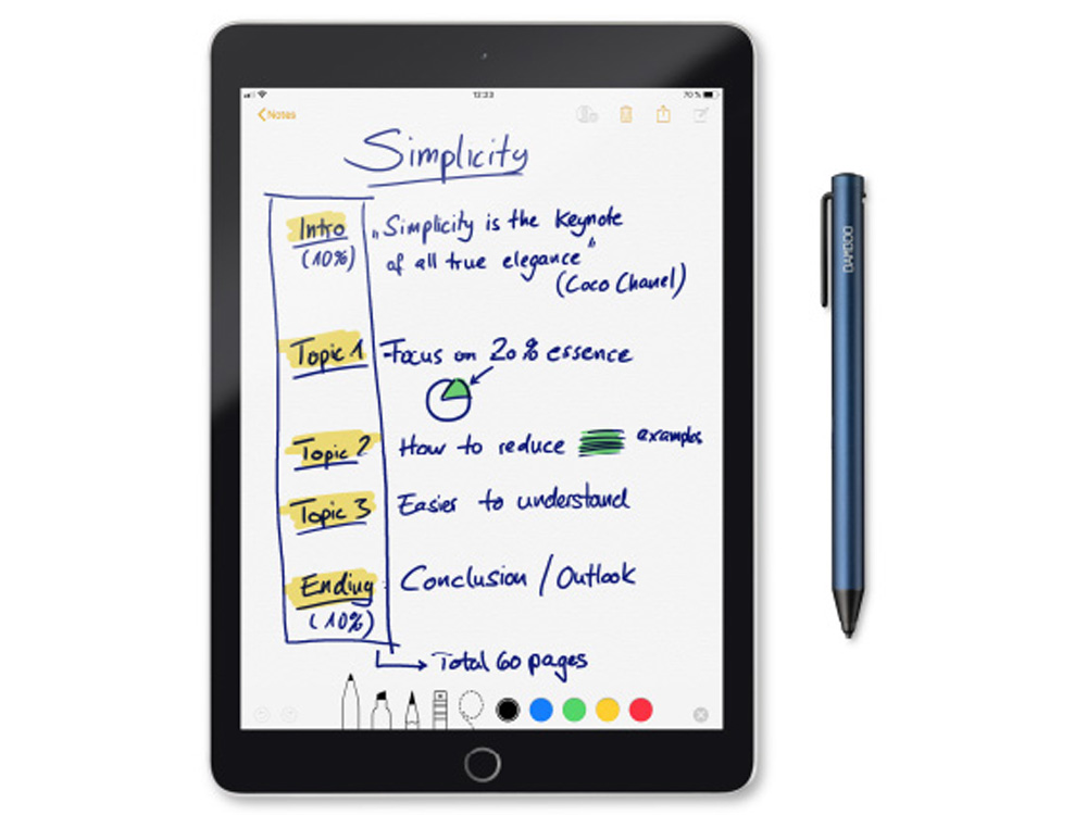 Bút cảm ứng Wacom Bamboo Tip (CS-710/B0-CX)