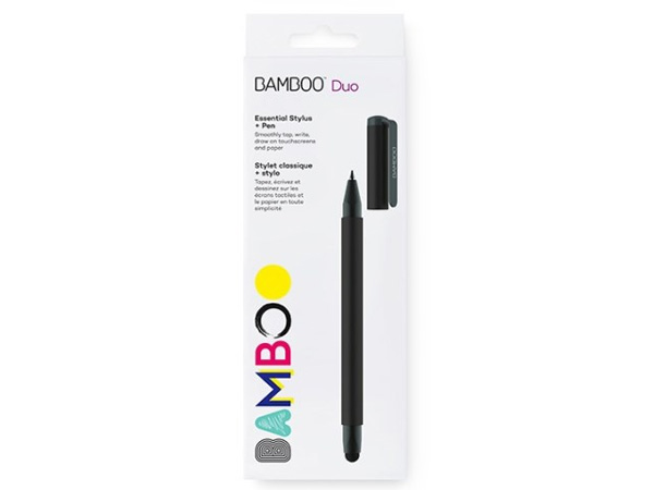 Bút cảm ứng Wacom Bamboo Duo, 4th Generation Black (CS-191)