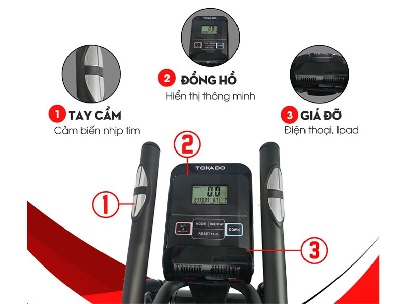 Xe đạp tập thể dục Tokado TK-1900