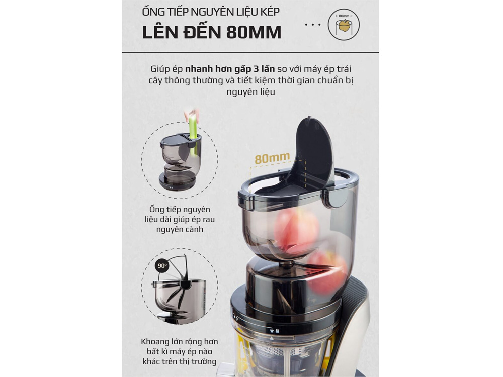 Máy ép chậm Olivo SJ189