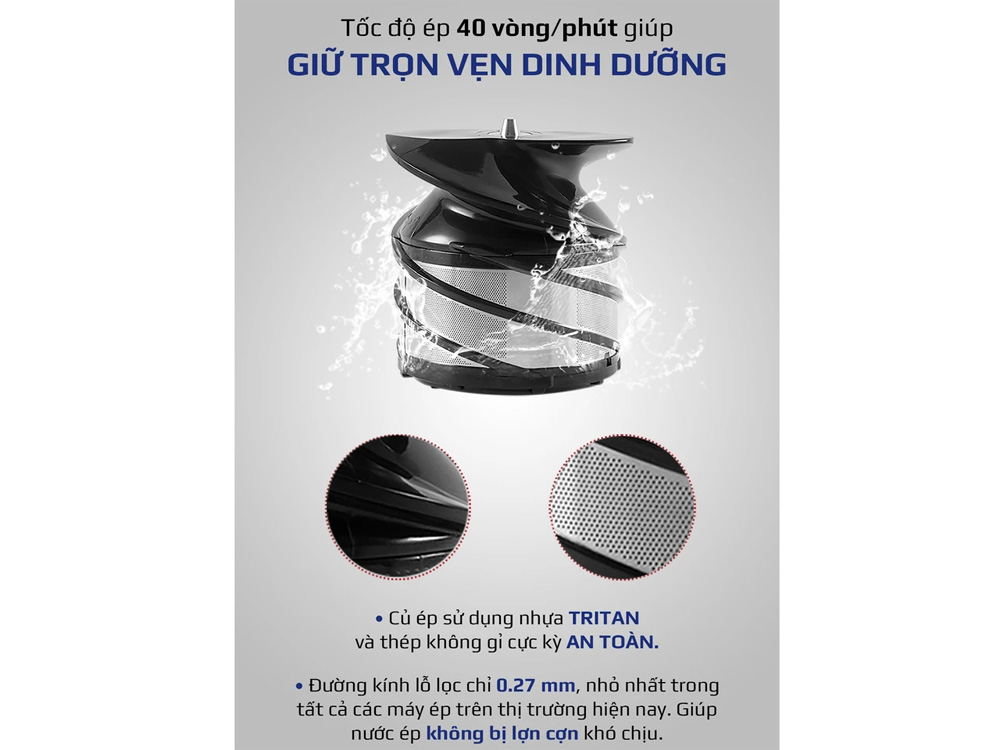 Máy ép chậm Olivo SJ210