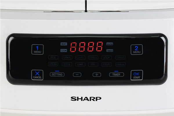 Nồi cơm điện tử đa năng 2 ngăn nấu Sharp KN-TC50VN - 1.8 lít