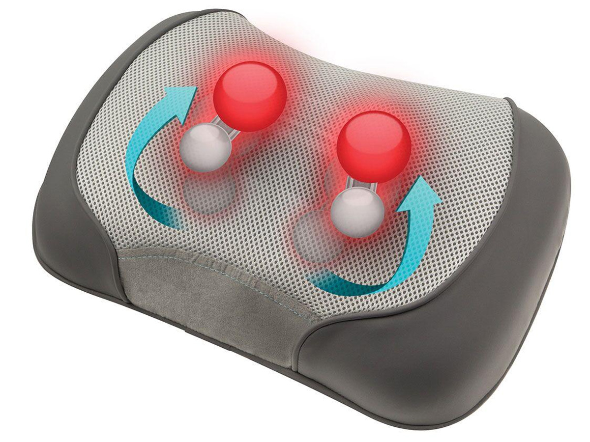 Gối massage kèm nhiệt công nghệ Shiatsu 3D HoMedics SP-100H-GB