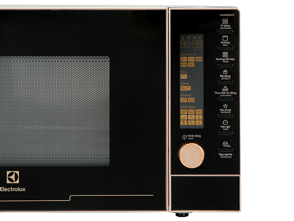 Lò vi sóng Rosegold có nướng Electrolux EMG25D89GGP (25 lít)
