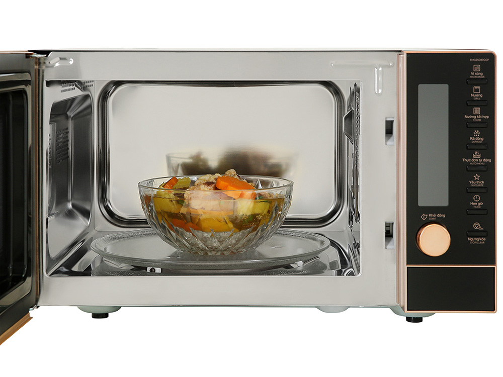 Lò vi sóng Rosegold có nướng Electrolux EMG25D89GGP (25 lít)