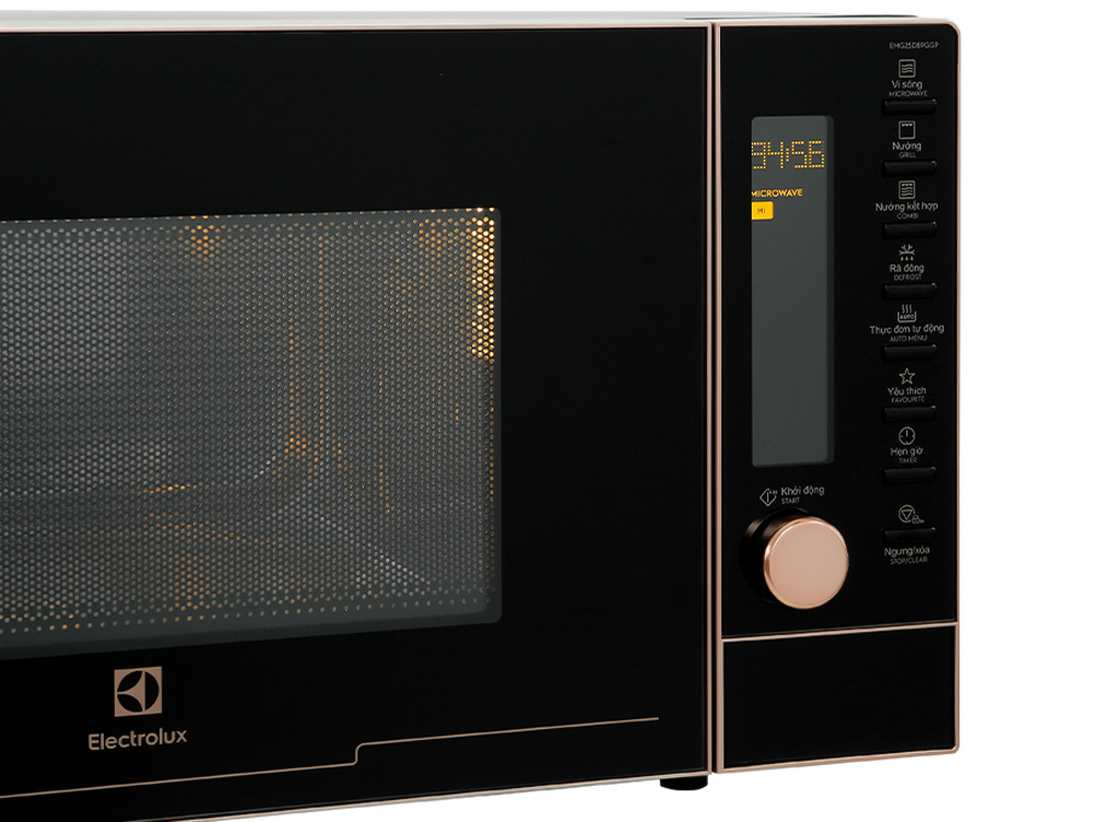 Lò vi sóng Rosegold có nướng Electrolux EMG25D89GGP (25 lít)