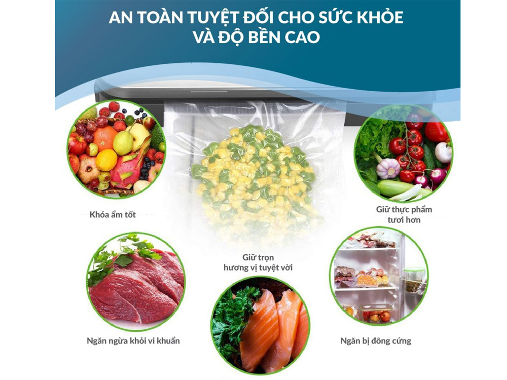 Túi hút chân không BPA-free Ultty (2 cuộn 28x600cm và 22x600cm)