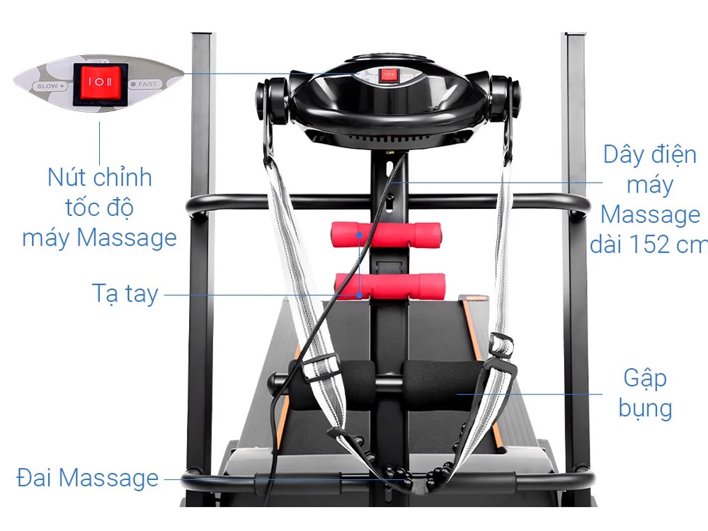 Máy chạy bộ thể dục Airbike Sports T800 (MK324)