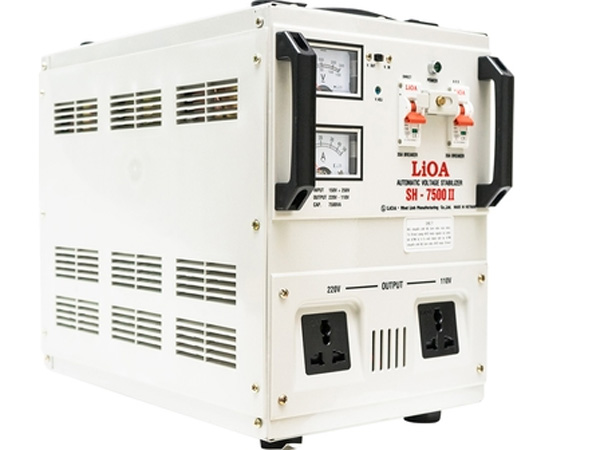 Ổn áp 1 pha Lioa 7.5KVA SH 7500II