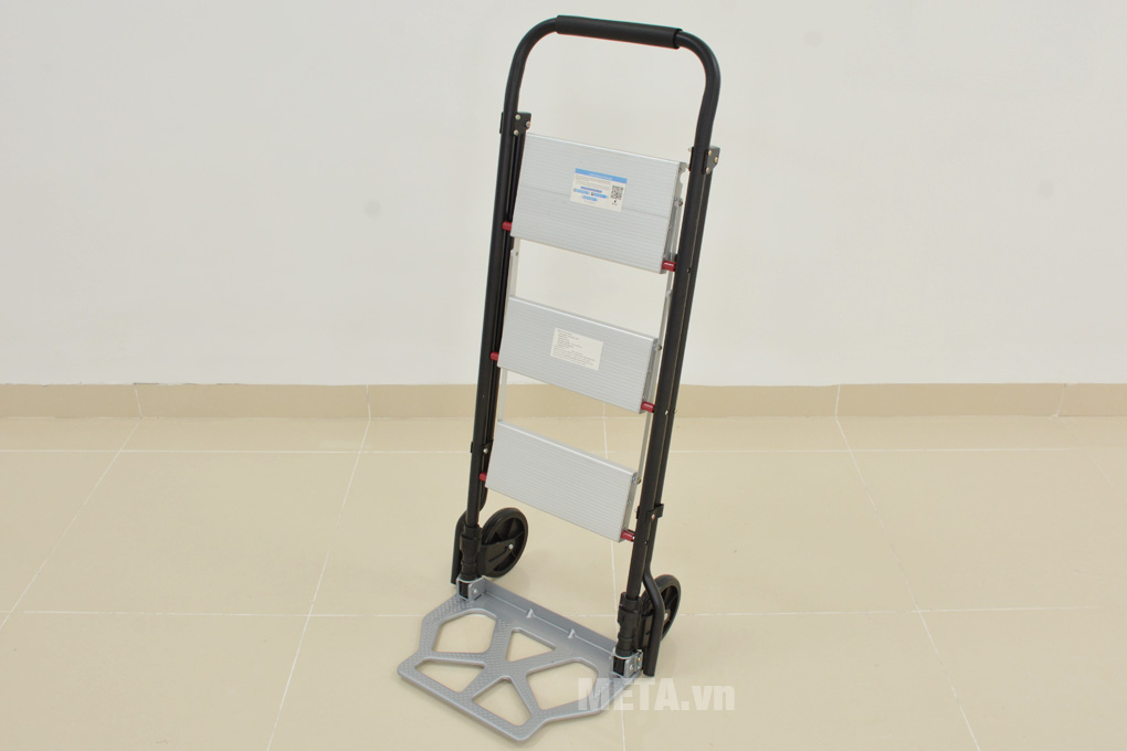 Thang nhôm kết hợp xe đẩy hàng đa năng Kachi MK-183