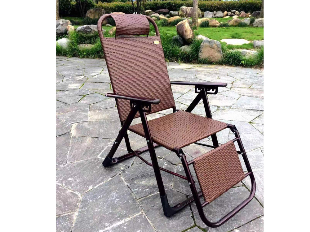 Ghế xếp thư giãn nhựa mây Kachi MK298