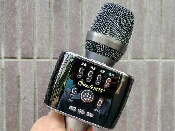 Micro karaoke Bluetooth Miracle M75 Plus Hàn Quốc