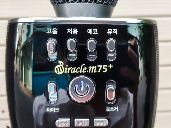 Micro karaoke Bluetooth Miracle M75 Plus Hàn Quốc