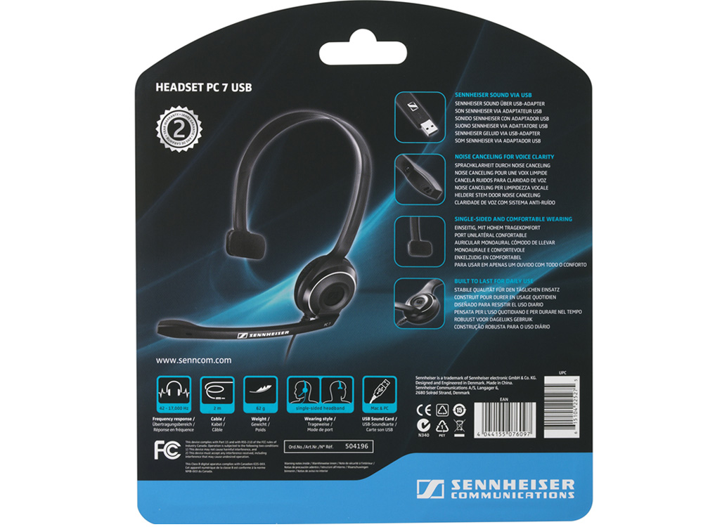 Tai nghe EPOS Sennheiser PC 7 USB