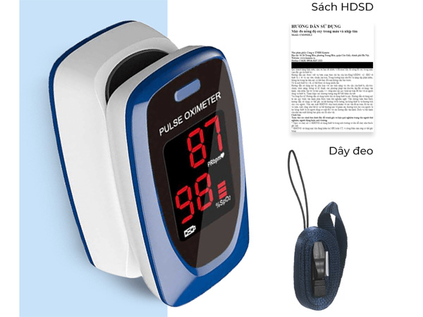 Máy đo nồng độ oxy trong máu Contec CMS50D (CMS50DL2)