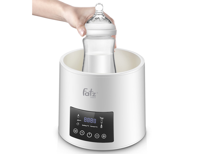 Máy hâm sữa tiệt trùng 4 bình Quatro 1 Fatzbaby FB3015CY