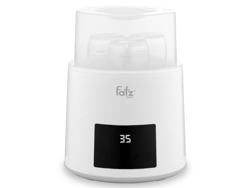 Máy hâm sữa tiệt trùng 4 bình Quatro 1 Fatzbaby FB3015CY