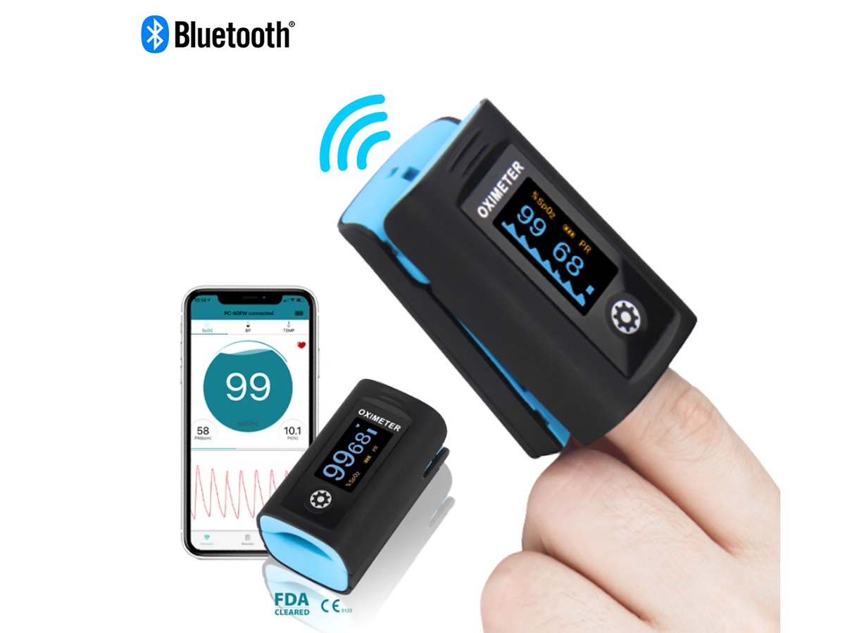 Máy đo nồng độ bão hòa oxy trong máu Medical Creative PC-60FW