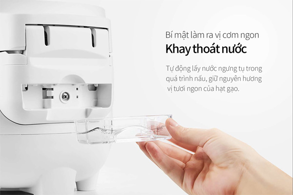 Nồi cơm điện Cuckoo CR-0675F (1.08 lít, màu trắng)