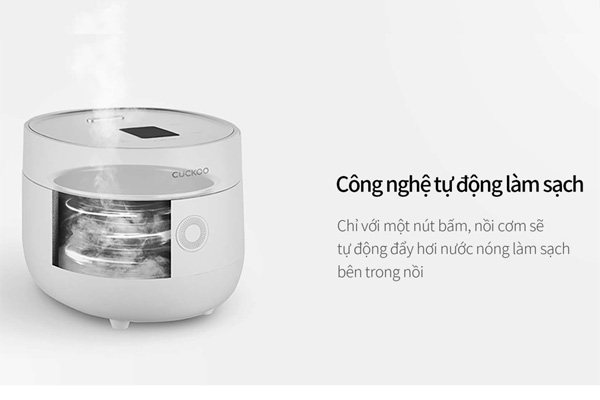 Nồi cơm điện Cuckoo CR-0675F (1.08 lít, màu trắng)