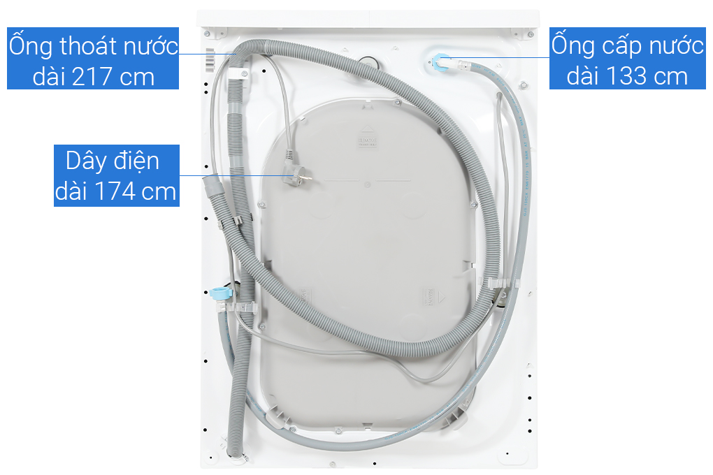 Máy giặt sấy Electrolux Inverter 11kg EWW1142Q7WB