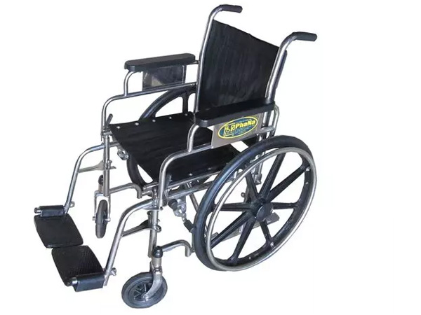 Xe lăn inox tay chân rời PN62