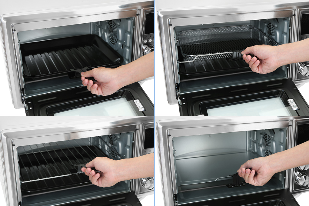 Lò nướng và chiên không dầu Galanz KF1830ELQ-H12U 30 lít