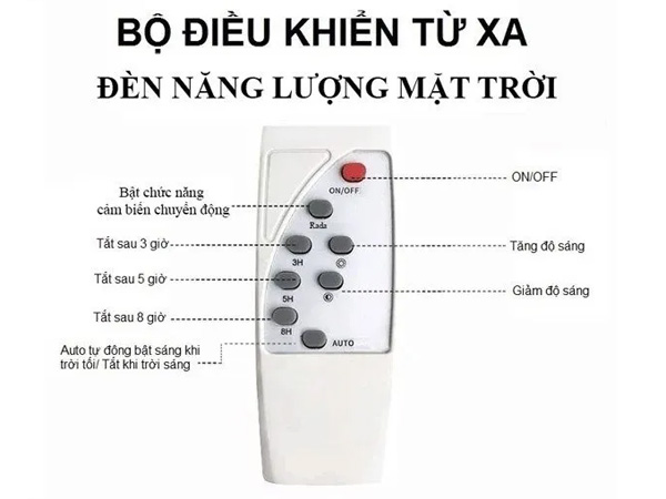 Đèn đường năng lượng mặt trời MK-66150 150W