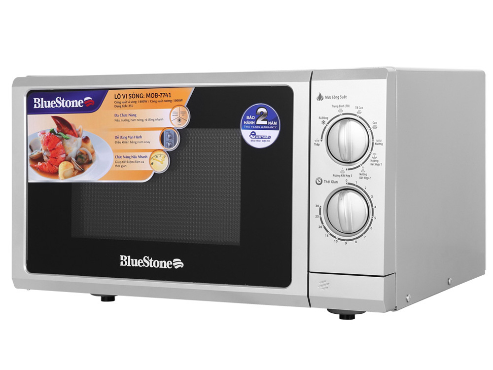 Lò vi sóng có nướng Bluestone MOB-7741 (25 lít)