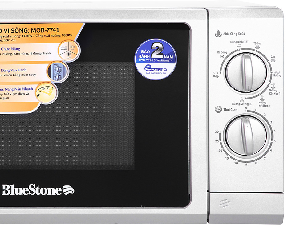 Lò vi sóng có nướng Bluestone MOB-7741 (25 lít)