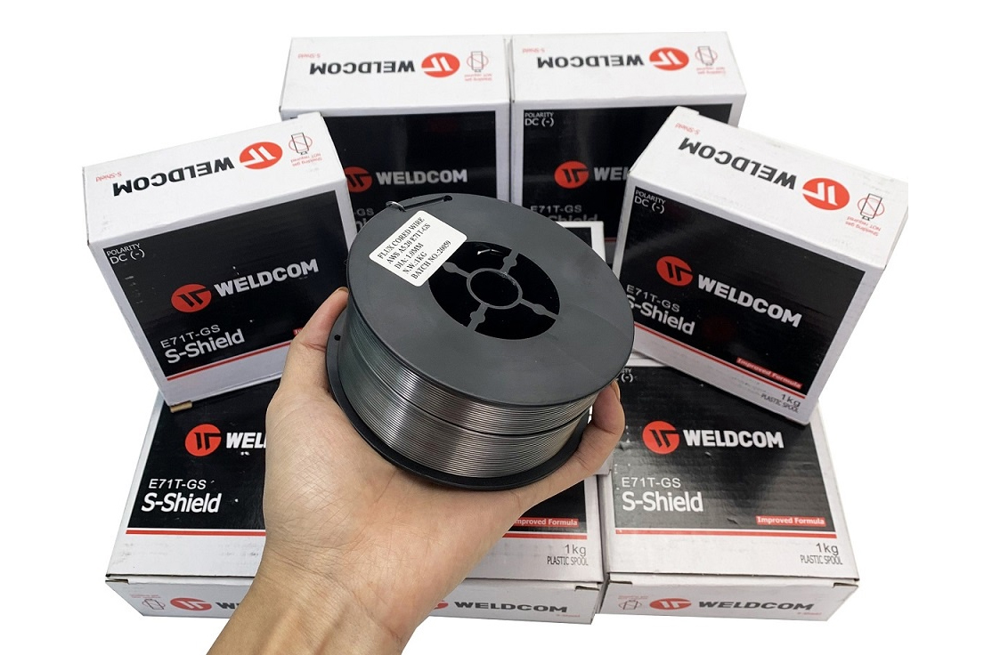 Dây hàn lõi thuốc E71T-GS 1.0mm (5kg/cuộn)