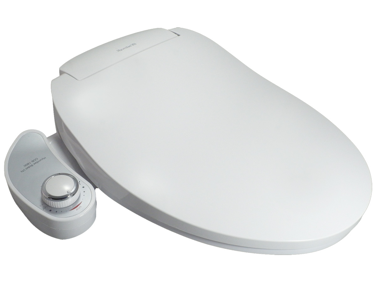 Thiết bị vệ sinh Hyundae Bidet 2 vòi phun HB-9000 (GDB-1800) có nắp