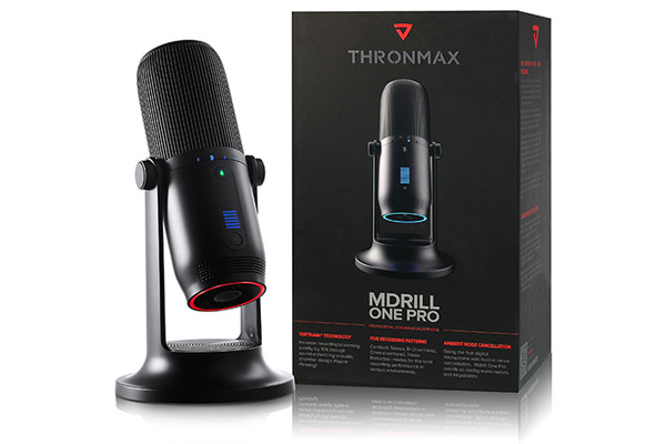 Microphone Thronmax Mdrill One M2 Jet Black/Slate Gray