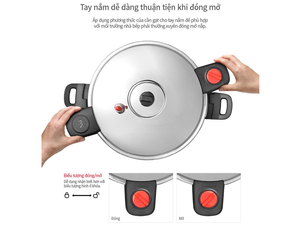 Nồi áp suất inox IH PoongNyun PHSPC-20 - 11 lít