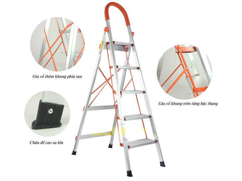 Thang nhôm 5 bậc Sumika SK305 - giá tốt tại TP HCM