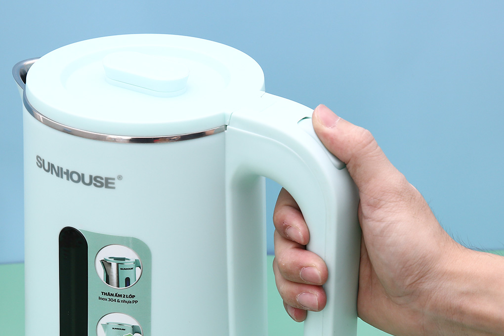 Ấm siêu tốc inox Sunhouse SHD1351 - 1.8 lít