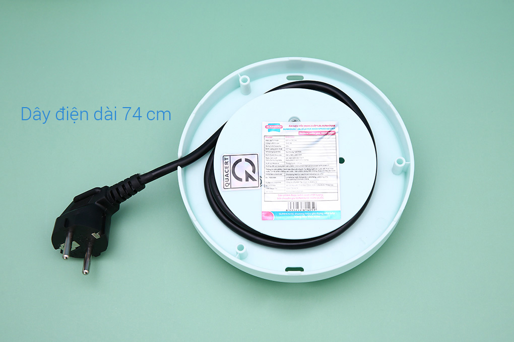 Ấm siêu tốc inox Sunhouse SHD1351 - 1.8 lít