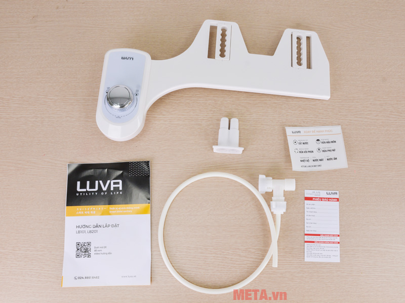 Vòi rửa vệ sinh thông minh Luva Bidet LB201