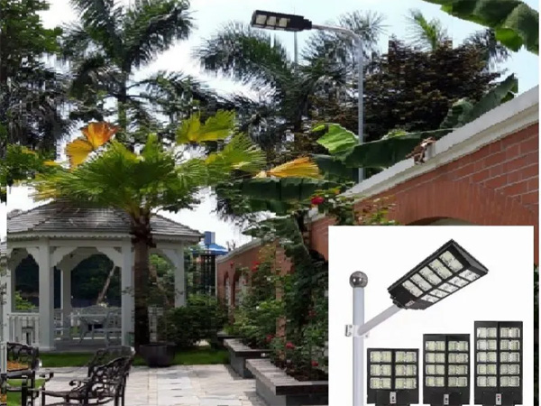 Đèn đường liền thể đôi năng lượng mặt trời MK-662500 (500W)