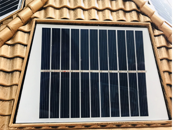 Đèn trụ cổng năng lượng mặt trời MK-2501 (3W)