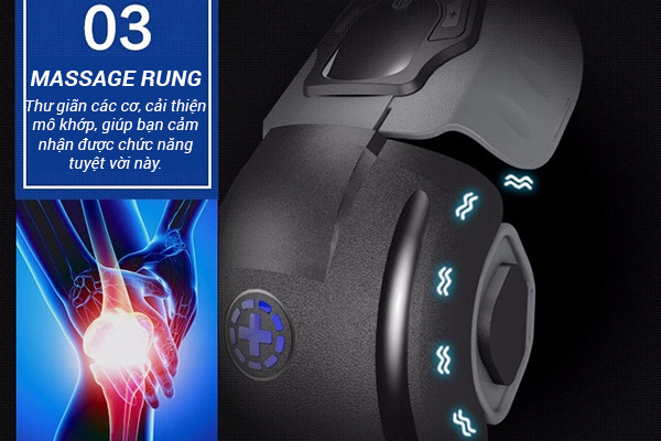 Máy massage trị liệu đau khớp gối Alphay JKAH-1