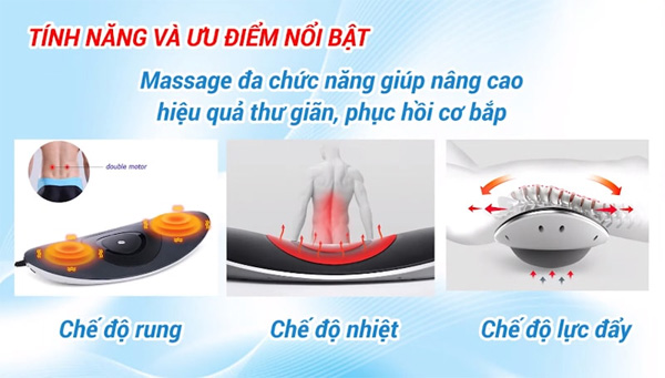 Máy massage trị liệu đau lưng Alphay JKAH-2