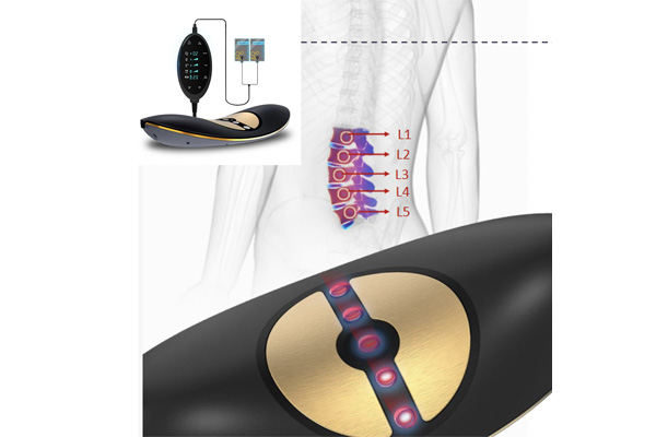 Máy massage trị liệu đau lưng Alphay JKAH-2C