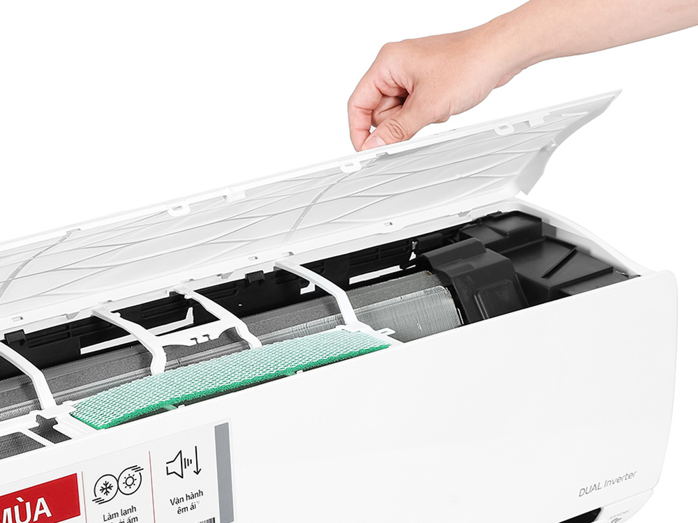 Máy lạnh 2 chiều LG Inverter 1HP B10API