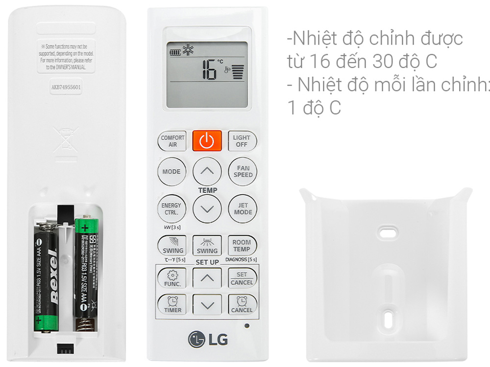 Máy lạnh 2 chiều LG Inverter 1HP B10API