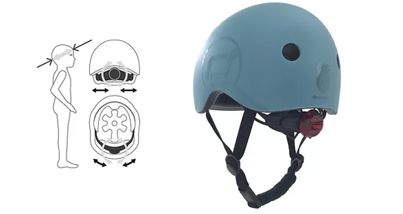 Mũ đội đầu cho bé Scoot and Ride size S