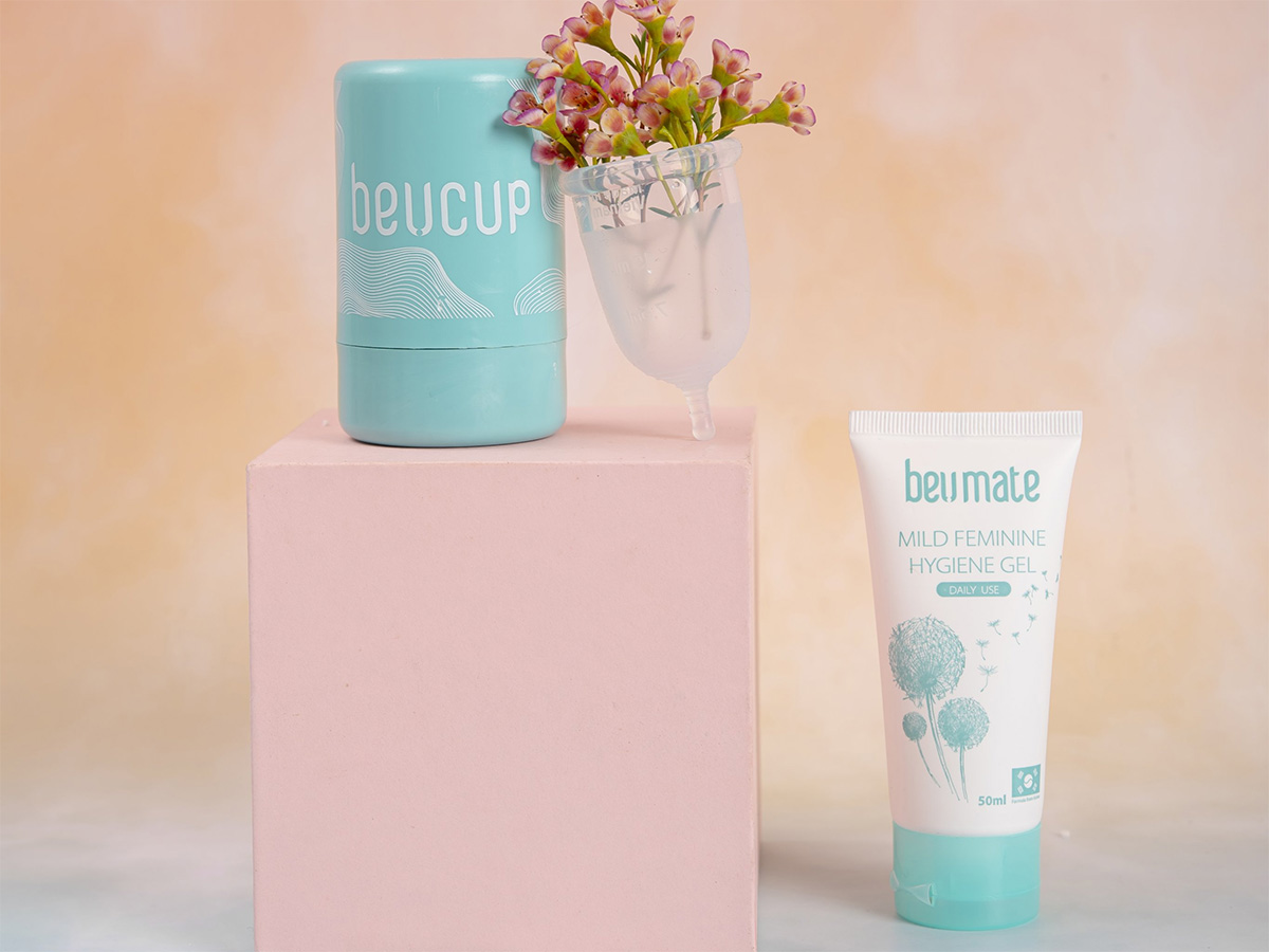 Combo 2 cốc nguyệt san BeuCup