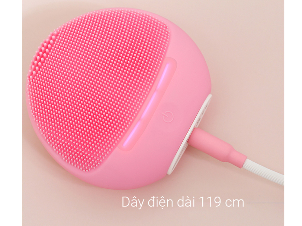 Máy rửa mặt và chăm sóc da nhạy cảm Halio Sensitive Baby Pink