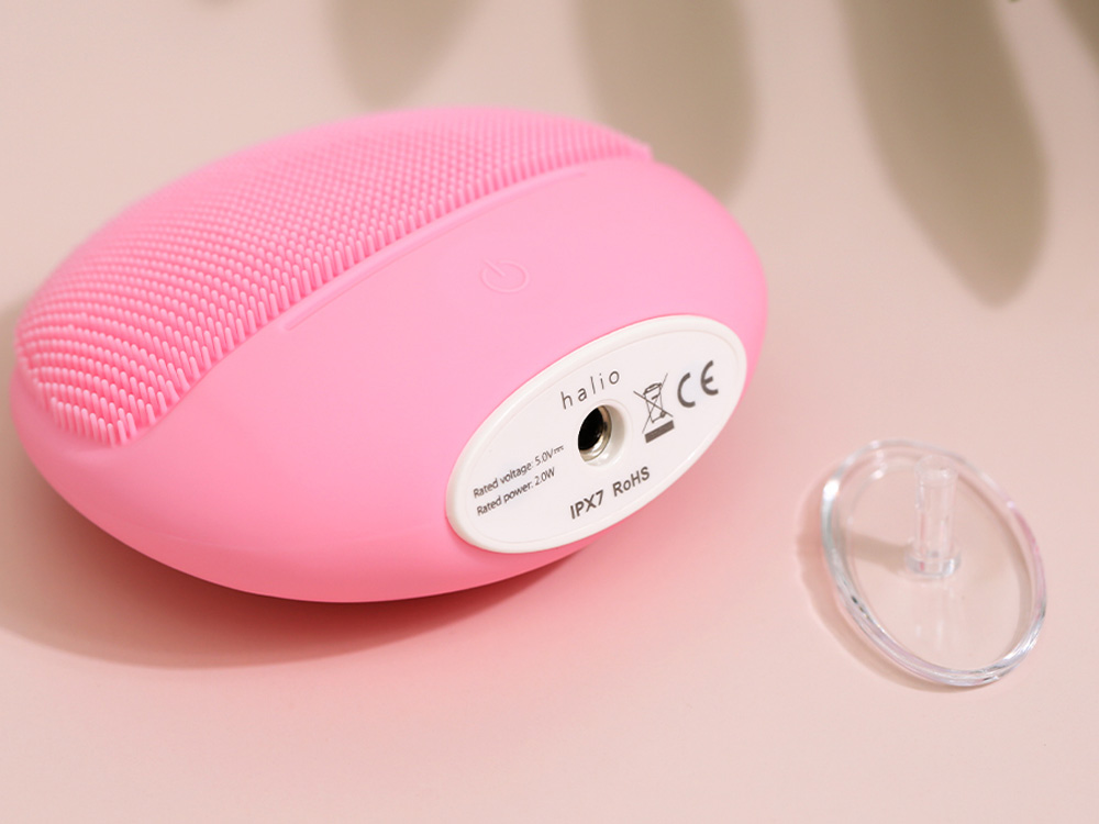 Máy rửa mặt và chăm sóc da nhạy cảm Halio Sensitive Baby Pink